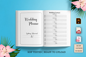 Editable Wedding Planner For KDP