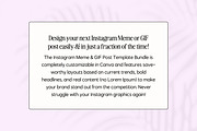 Canva Instagram Meme & GIF Templates, a Social Media Template by Fallon Gerst (Thumbnail 9 of 11)