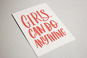 Girls can do anything card, a Decorative Illustration by Good Studio (Thumbnail 3 of 3)