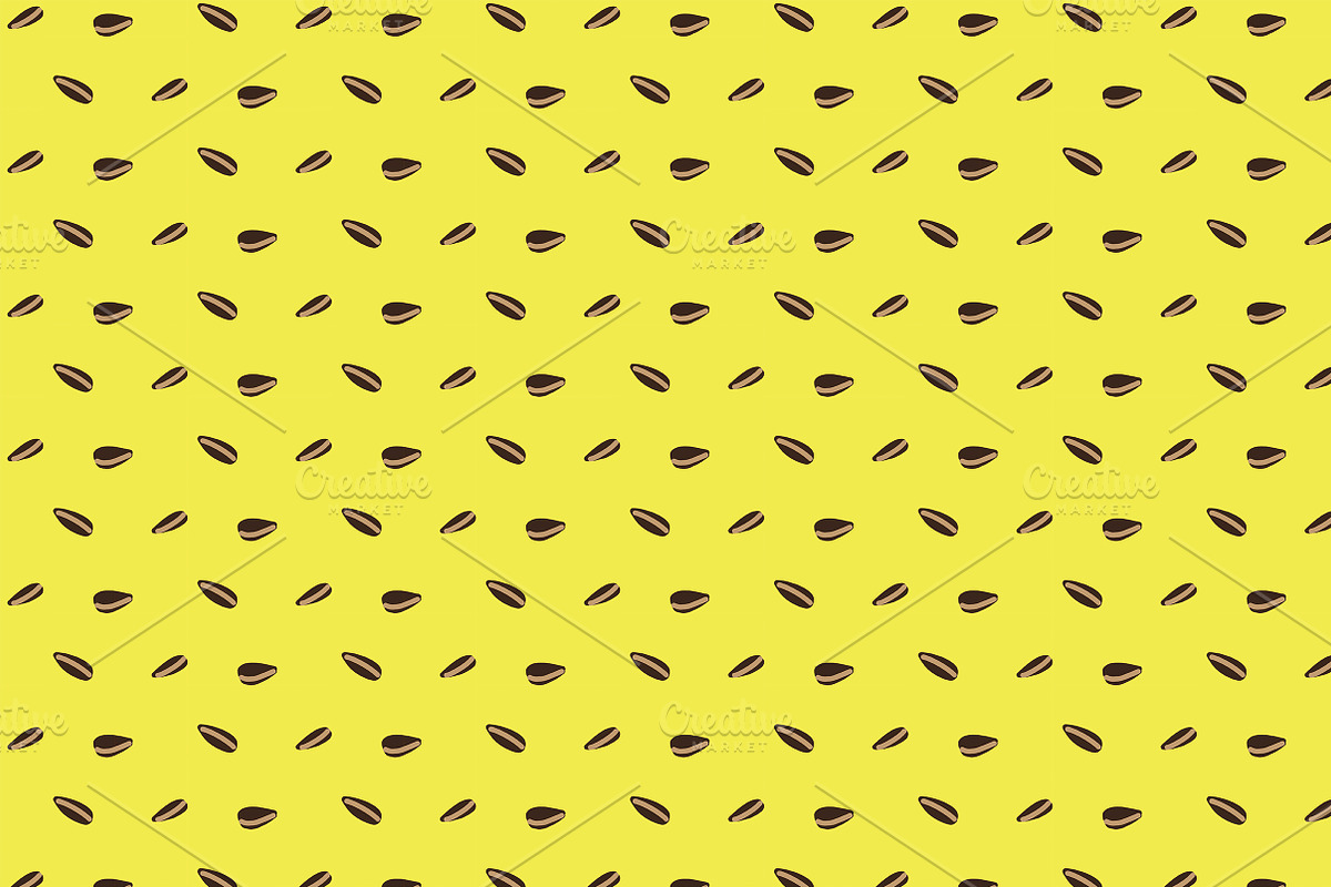 Sunflowers patterns, a Pattern Graphic by Lyolya Profitrolya (Photo 4 of 5)