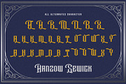 Hanzow Sewick - Victorian Font, a Blackletter Font by StringLabs (Thumbnail 12 of 13)