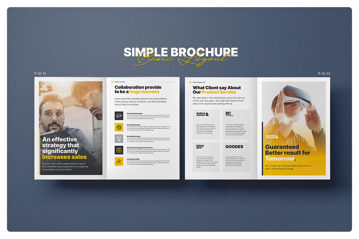 Brochure, a Brochure Template by Proonty (Photo 4 of 5)