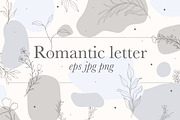 Romantic letter-collection wedding, a Decorative Illustration by Moonflora (Thumbnail 1 of 8)