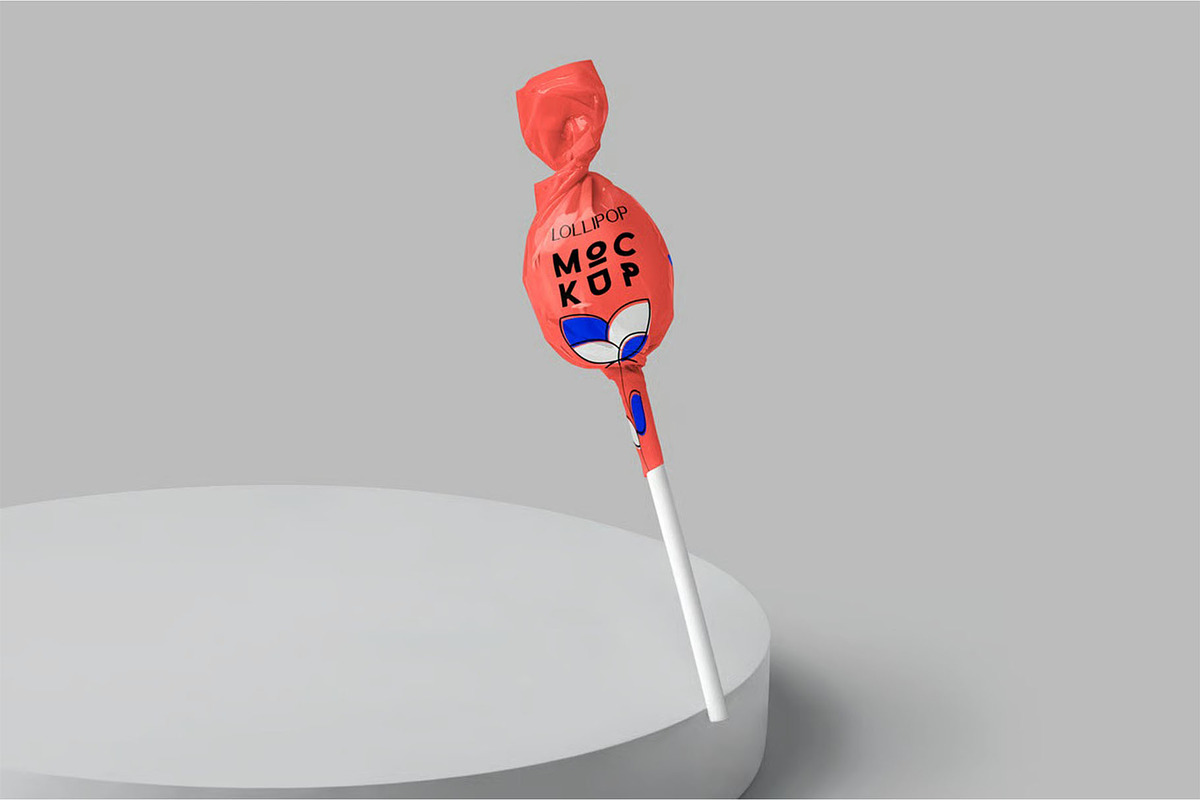 Lollipop Wrapping Mockups, a Product Mockup by megostudi0 (Photo 6 of 6)