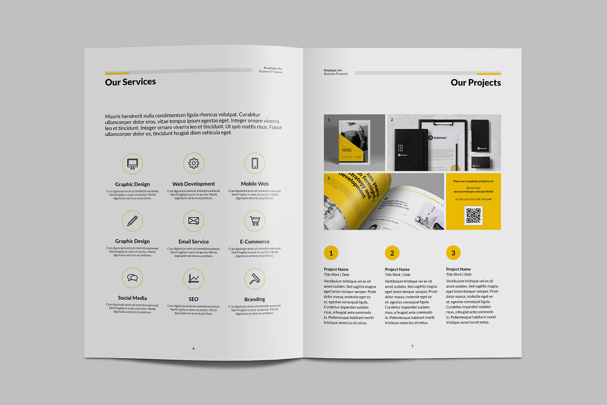 Kreatype Proposal, a Brochure Template by Kreatype Studio (Photo 8 of 15)