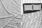 30 abstract black and white patterns, a Pattern Graphic by pineart (Thumbnail 5 of 7)