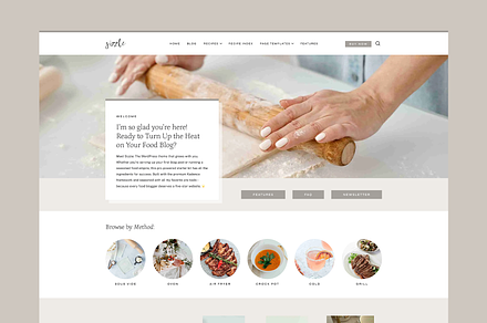 Sizzle Kadence WordPress Theme, a WordPress Template by Coach Linz