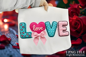 Yarn Crochet Love Valentines PNG, an Illustration by Canvas Craft