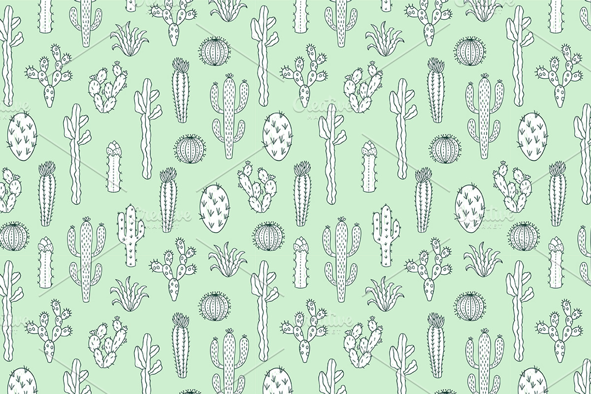 Cactus collection, an Illustration by Redchocolate (Photo 6 of 6)