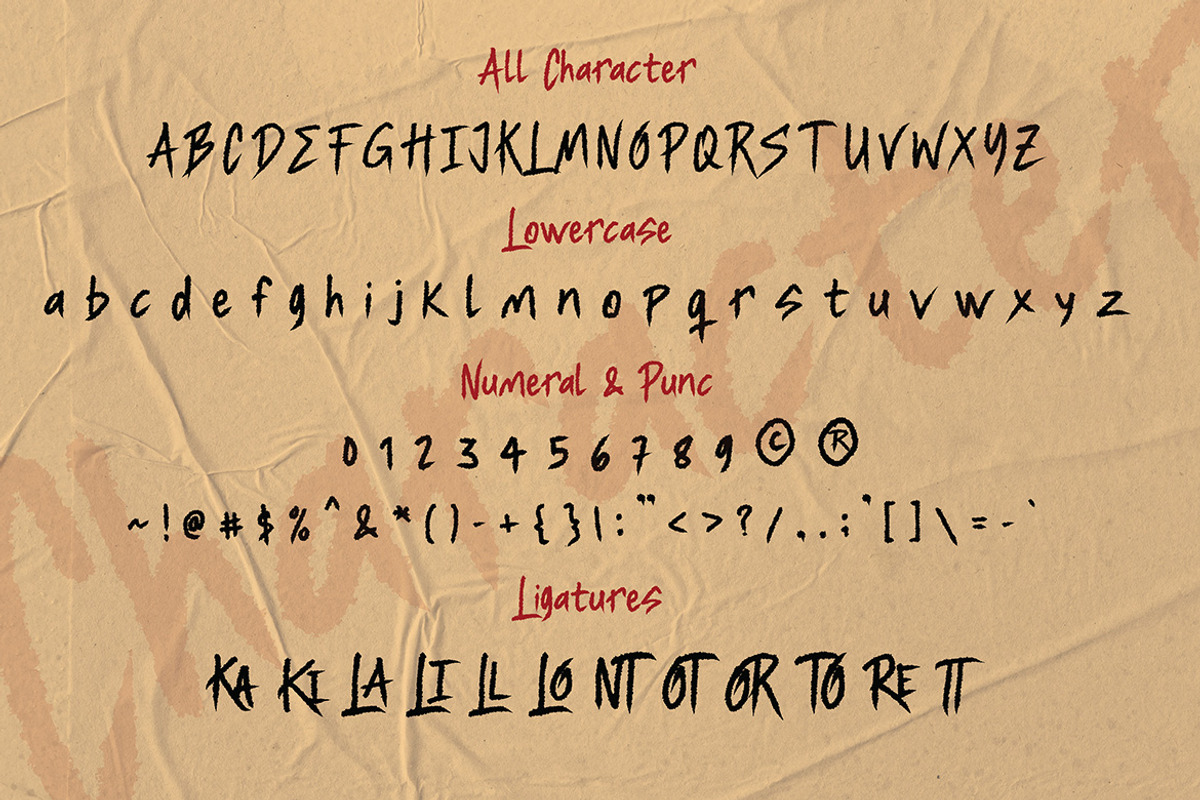 Saxohan Brush, a Handwritten Font by Eltypesstudio (Photo 3 of 10)