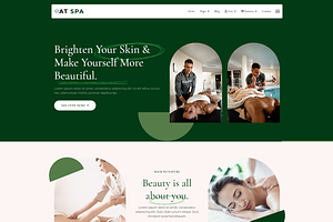 AT Spa Onepage WordPress Theme