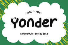 CS Yonder – Cute Kids Font