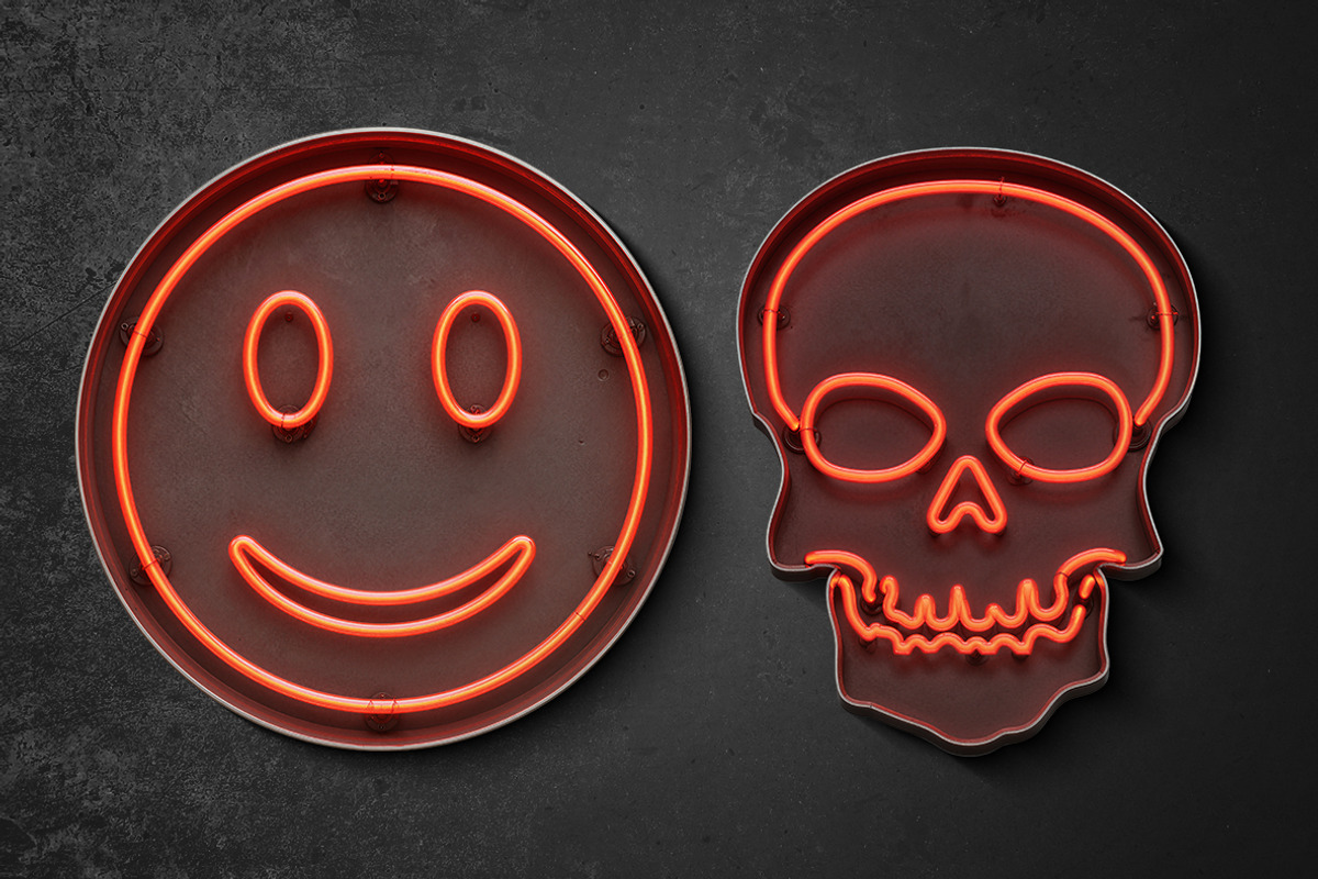 Neon Lights Font, a Sans Serif Font by Handmadefont (Photo 12 of 16)