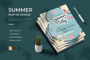 Summer - Poster Design, a Social Media Template by fashionaddict