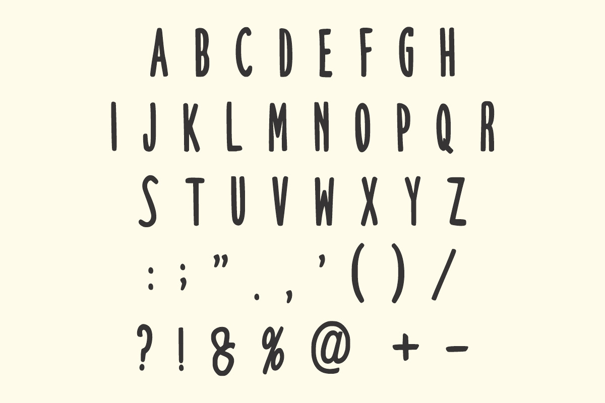 Twenty Five Christmas font, a Handwritten Font by Fourteen Letter (Photo 6 of 8)