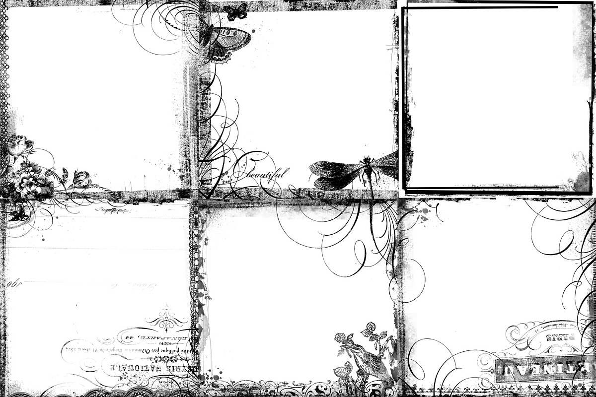 Enchanted Paper Template Overlays, an Illustration by Erica Hite (Photo 2 of 4)