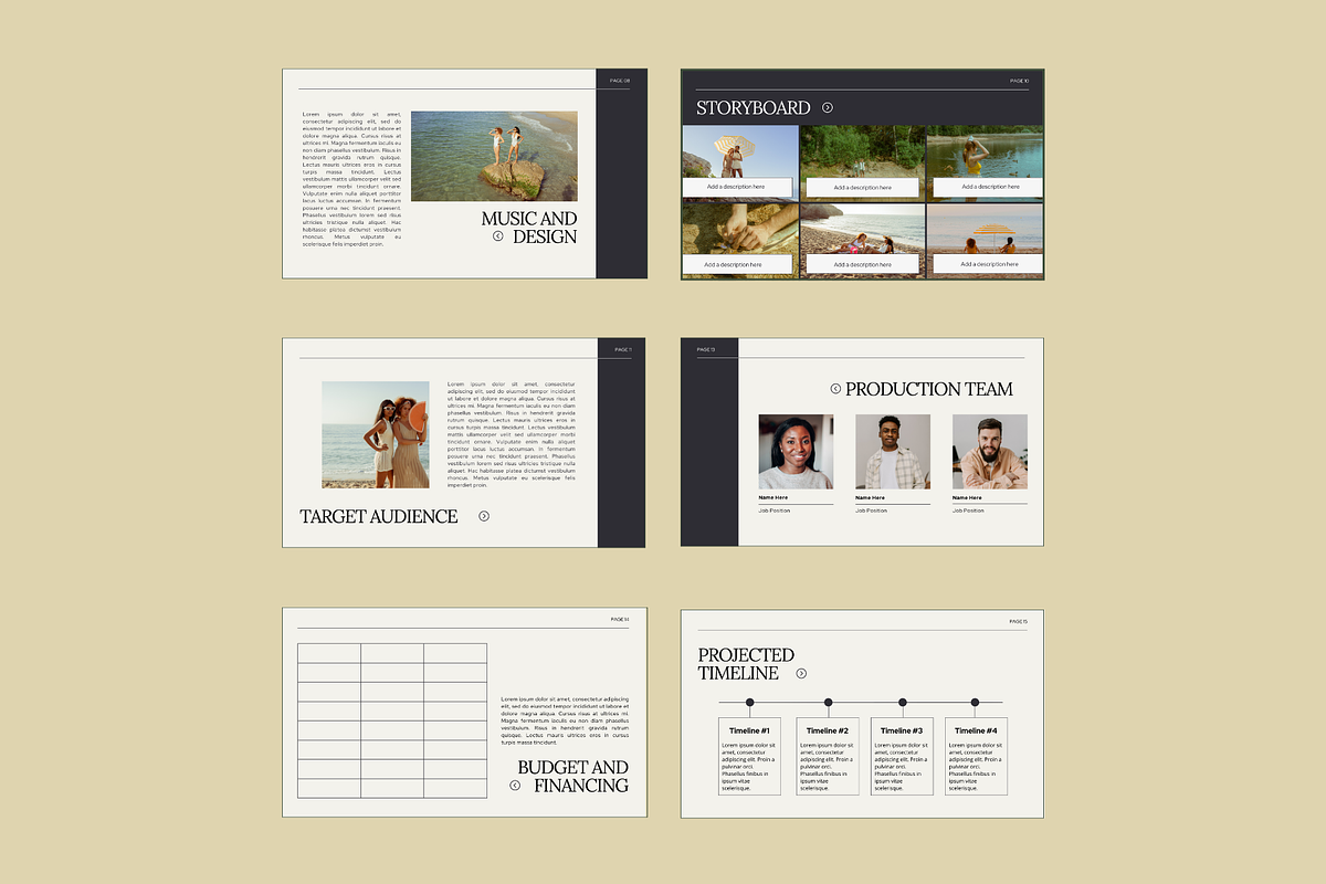 Noir | Film TV Show Presentation, a Presentation Template by Artfullyours (Photo 4 of 7)