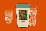 Illuminated medieval drop capitals, a Blackletter Font by kaer_shop (Thumbnail 8 of 12)