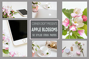 Apple Blossom Styled Photo Bundle, a Cups & Container Mockup by Corner Croft Mockups (Thumbnail 3 of 5)