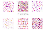 Watercolor cute unicorn clipart, an Object Illustration by Art and Funny (Thumbnail 4 of 7)