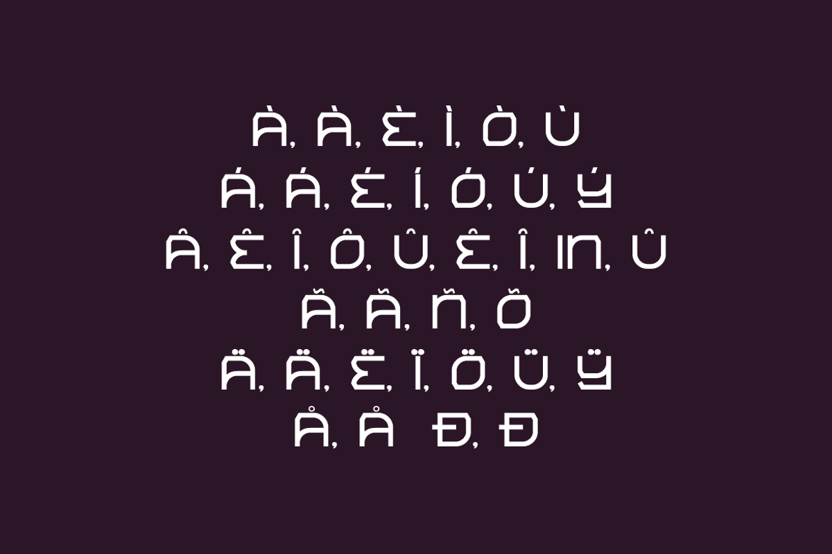 Gisalid - Space Font, a Sans Serif Font by QR Design Studio (Photo 9 of 10)