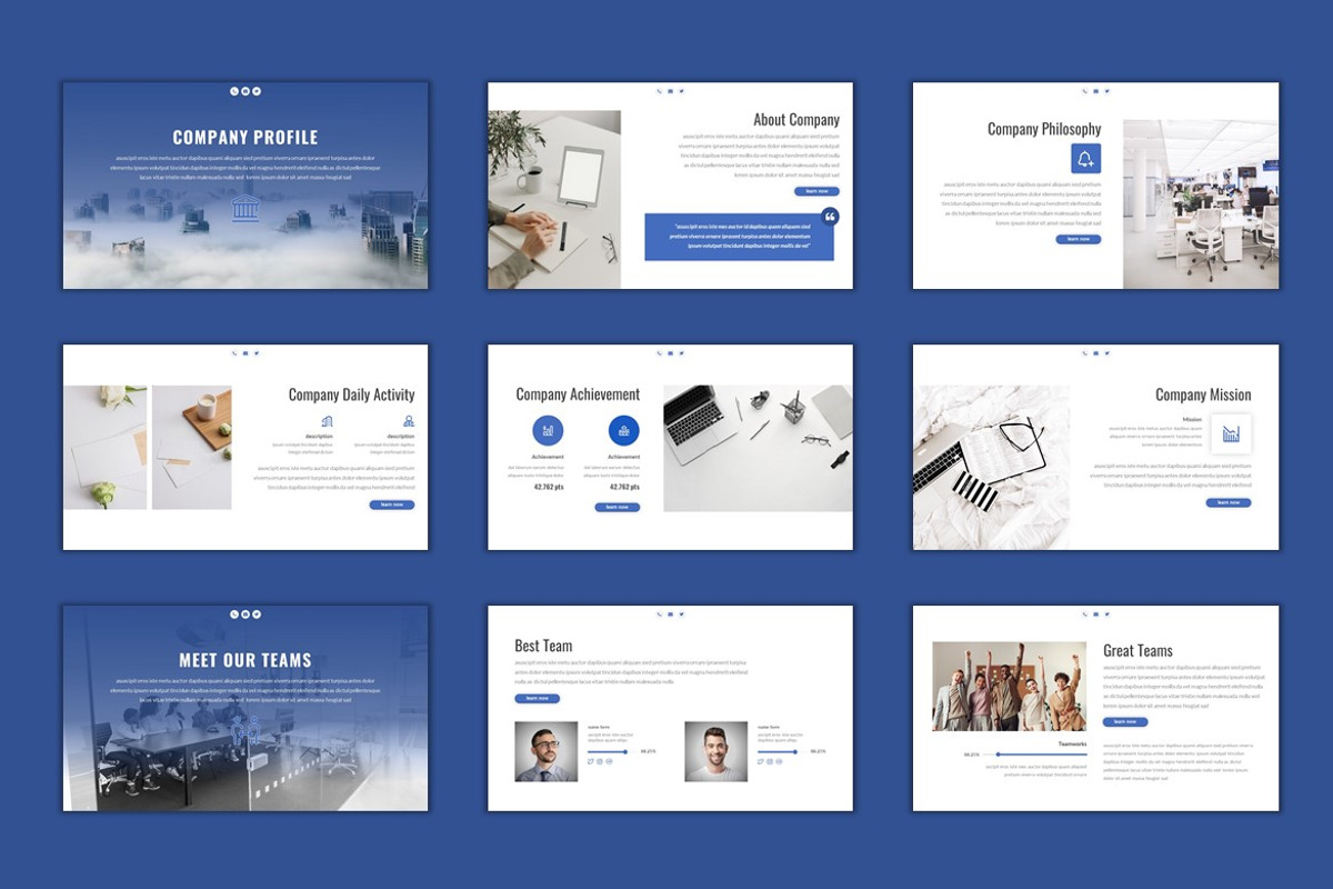Vungeon - Google Slides Template, a Presentation Template by Eighteen Studio (Photo 2 of 4)