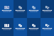Letters BW BX BY BZ Monogram Logo, a Branding & Logo Template by Pray Art Design Studio (Thumbnail 2 of 2)