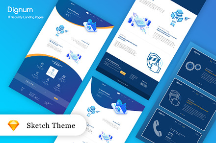 IT-Security Landing page