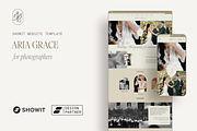 Aria Grace Showit Website Template, a Websites & App Template by Lovendear Design (Thumbnail 1 of 3)