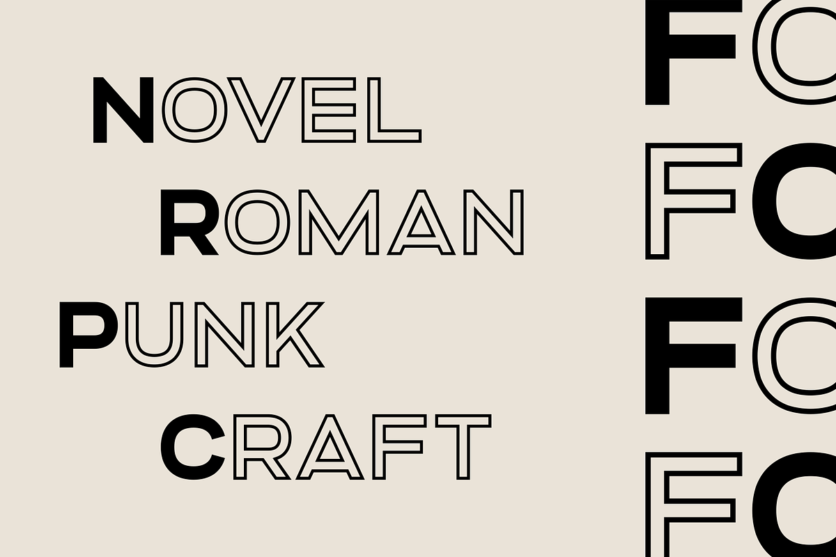 Altero – Font Family, a Font by Stefano Giliberti (Photo 3 of 10)