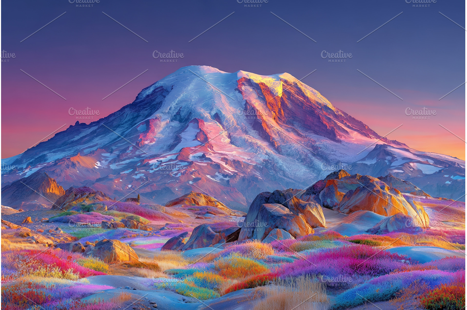 Mt. Rainier National Park in, a Nature Photo by ZinetroN