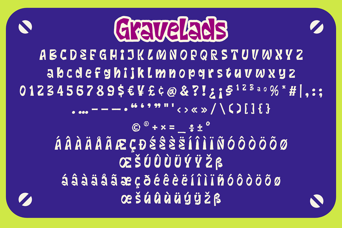 Gravelads – Adventure Display Font, a Sans Serif Font by Variatype (Photo 10 of 10)