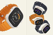 Apple Watch Ultra Mockup Set, a Wearable Device Mockup by ForgeDesign (Thumbnail 12 of 14)