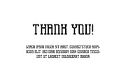 White Jack - Modern Display Font, a Font by Mightyfire (Thumbnail 3 of 3)