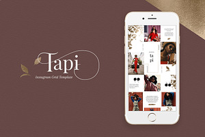 Tapi Instagram Grid Template