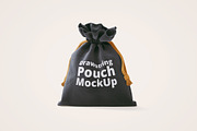 Drawstring Pouch Mock-Up, a Packaging Mockup by WebAndCat (Thumbnail 3 of 7)