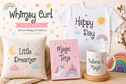 Whimsy Curl, a Handwritten Font by Wow Magic (Thumbnail 6 of 6)