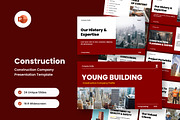 Construction Profile Presentation, a Presentation Template by twinstd (Thumbnail 1 of 4)