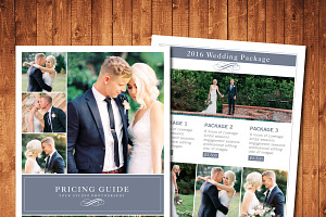 photography pricing template 