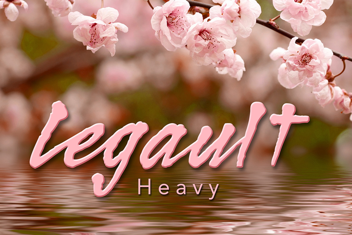 Legault Heavy Script Hand-Drawn