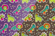 Dinosaurs Birtday decor set, a Card Template by Crowhouse (Thumbnail 5 of 6)