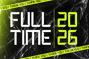 Heated Club - Sports Font Type, a Sans Serif Font by Muflieart (Thumbnail 11 of 11)