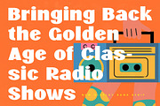Vibes Radio - Bold Retro Display, a Serif Font by timelesstype.co (Thumbnail 6 of 20)
