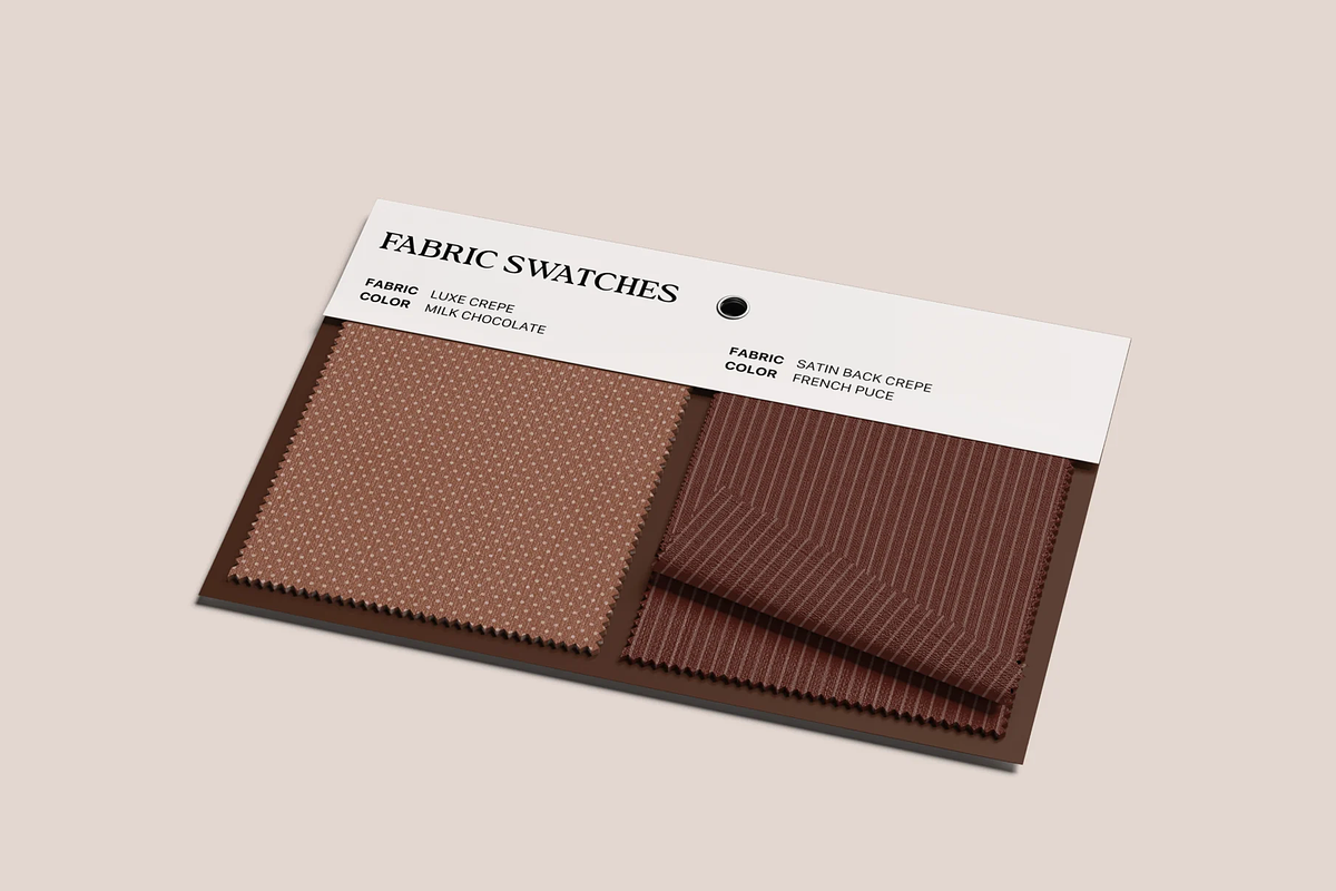 Textile Fabric Swatches Mockup, a Merchandise Mockup by graphicsauce (Photo 2 of 4)