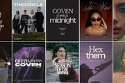 Witchy Canva Template Bundle, a Templates & Theme by BYOTstudios (Thumbnail 2 of 12)