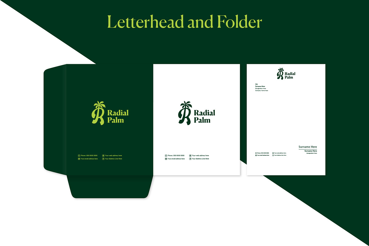 Letter A-Z With palm Logo Kit, a Branding & Logo Template by Luxury Logos (Photo 8 of 11)