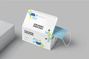Face Mask Box Mockups, a Mask Mockup by megostudi0 (Thumbnail 2 of 7)
