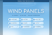Wind Twitch & Kick Panels, an Object Graphic by Gear Store (Thumbnail 1 of 7)
