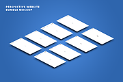 Perspective mobile app bundle mockup, an iPhone Mockup by Leschinger.cz (Thumbnail 1 of 4)
