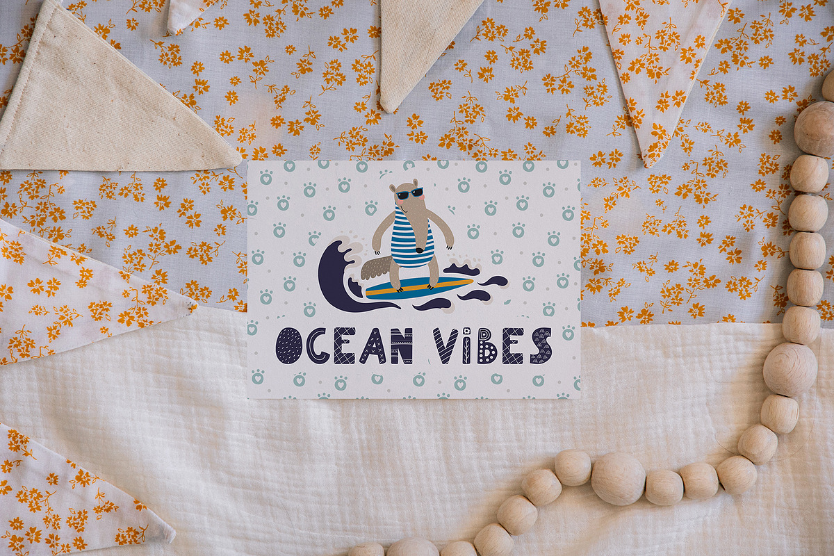 Oh Baby Shower Mockup Bundle, a Print Template by Neutral Mockups (Photo 9 of 9)